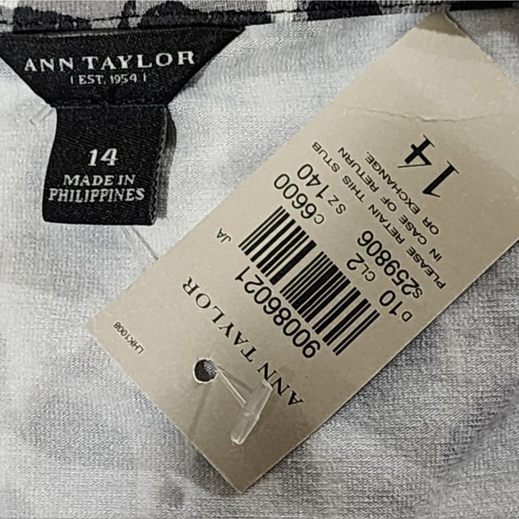 Ann Taylor leopard print soft stretchy bodycon shirt dress plus size 14 new!!! - Picture 7 of 7